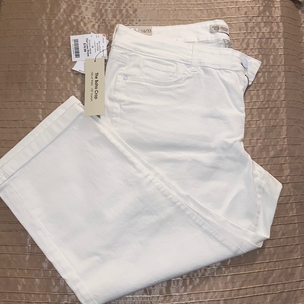 New Vintage America BoHo Crop Carpis